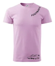 FOOTBALL nápis šikmo