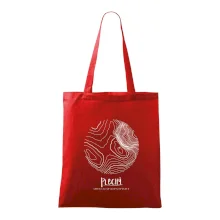 Plechý - vrstevnice v kruhu