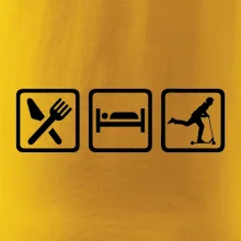 Eat sleep kolobeh - kolobežka