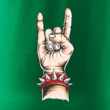 Rocková ruka s náramkom