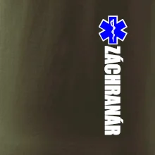 Nápis Záchranár + hviezda