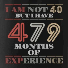 40 years 479 months of experience 40 years 479 months of experience