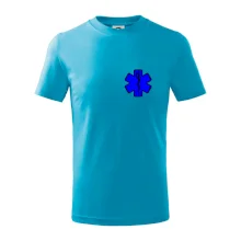 Rescue - Hviezda na prsníku + nápis na chrbte Rescue - Hviezda na prsníku + nápis na chrbte