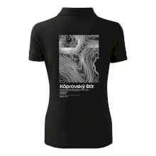 Kôprovský štít - vrstevnice v obdĺžniku