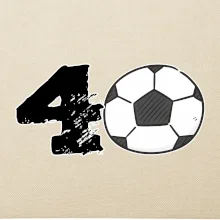 Futbal okrúhle narodeniny 40