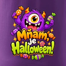 Mňam je Halloween cukríkové strašidlo