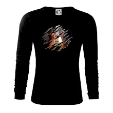 Roztrhnuté triko - gitara elektrická drevená Roztrhnuté triko - gitara elektrická drevená