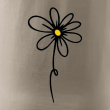 Kopretina - dole na výšku