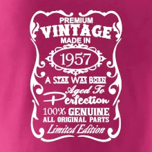 Vintage Etiketa - 1957