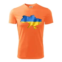 Ukrajina vlajka mapa Ukrajina vlajka mapa