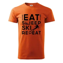 Eat sleep ski repeat