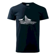 Letná romantika - papierová loďka