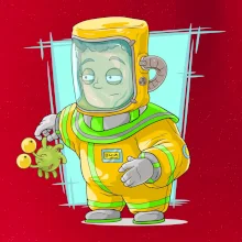 Vesmírny vojak tyrkysový