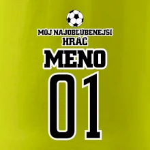 Môj najobľúbenejší hráč - Vaše meno a číslo