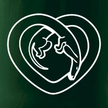 Jazvečík srdca - obrys