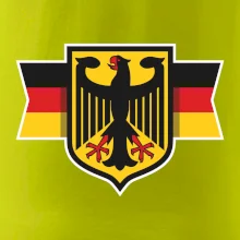 Nemecká orlica a vlajka