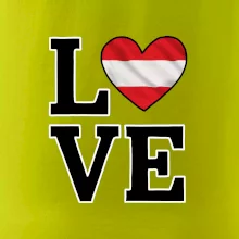 Love Rakúska vlajka