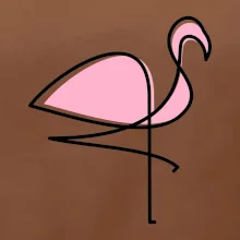 Plameniak na chudenej nohe