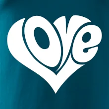 Love nápis jednoduchý