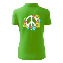 Peace symbol abstraktný