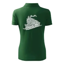 Stará lokomotiva z not