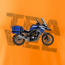 Cestovná enduro modrá