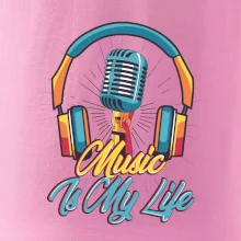 Music is my life slúchadlá