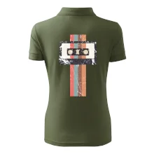 Retro kazeta - pruhy