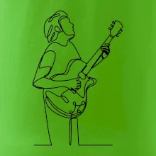 Gitarista jedným ťahom