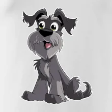 Bradáč kreslený sediaci