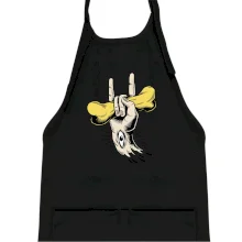 Rocková ruka kosť a oko