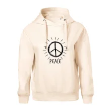 Peace symbol čiernobiely