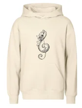 Husľový kľúč kvety