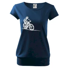 MTB kreslený cyklista