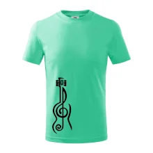 Husľový kľúč gitara