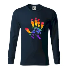 LGBT hand print
