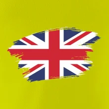 Britská vlajka roztrhaná