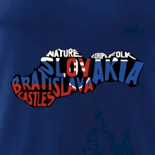 Mapy - názvy miest - Slovensko