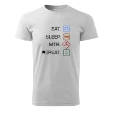 Eat sleep MTB repeat