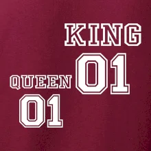 King - Queen - 01 dres (čiernobiela)