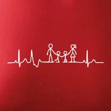 EKG rodina a dvaja chlapci