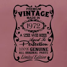 Vintage Etiketa - 1972