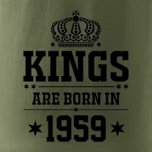 Kings are born in 1959 Kings are born in 1959