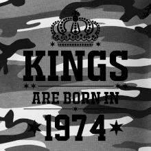 Kings are born in 1974
