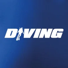 Diving nápis potápač