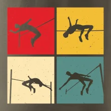 Skok do výšky vintage