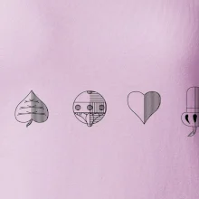 Prší - Faraon - farby hracích kariet