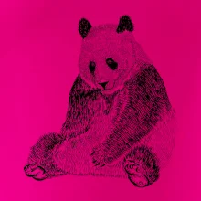 Smutná panda Smutná panda