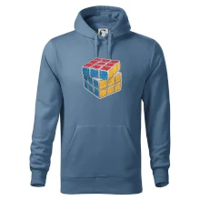 Rubikova kocka kreslená