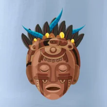 Mayová maska hnedá